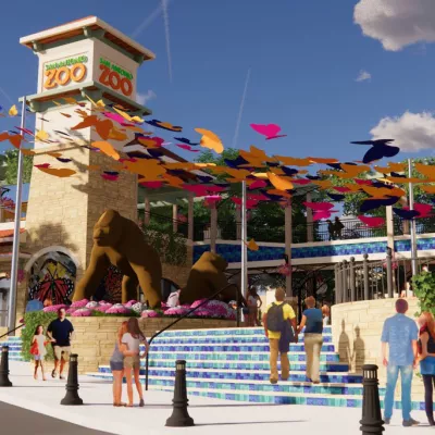 San Antonio Zoo New Entrance Plans
